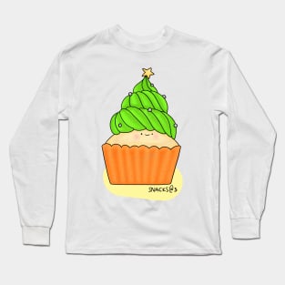 ChristmasTree Cupcake Long Sleeve T-Shirt